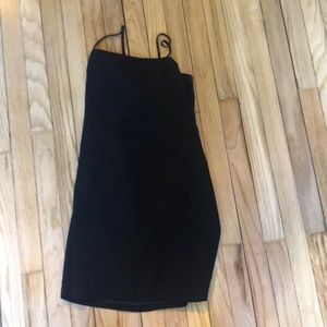 Lulus Toast to life black mini dress